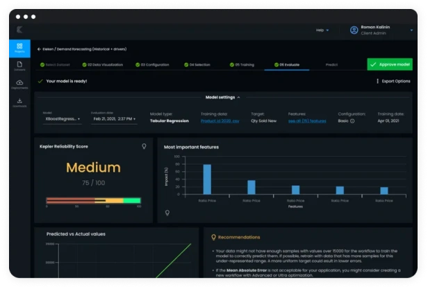 UI/UX AI Solution